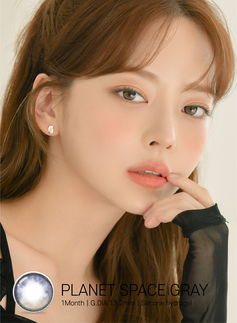 Lensrang Planet Space 1 Day 日拋彩妝隱形眼鏡｜每盒2片 (Gray )