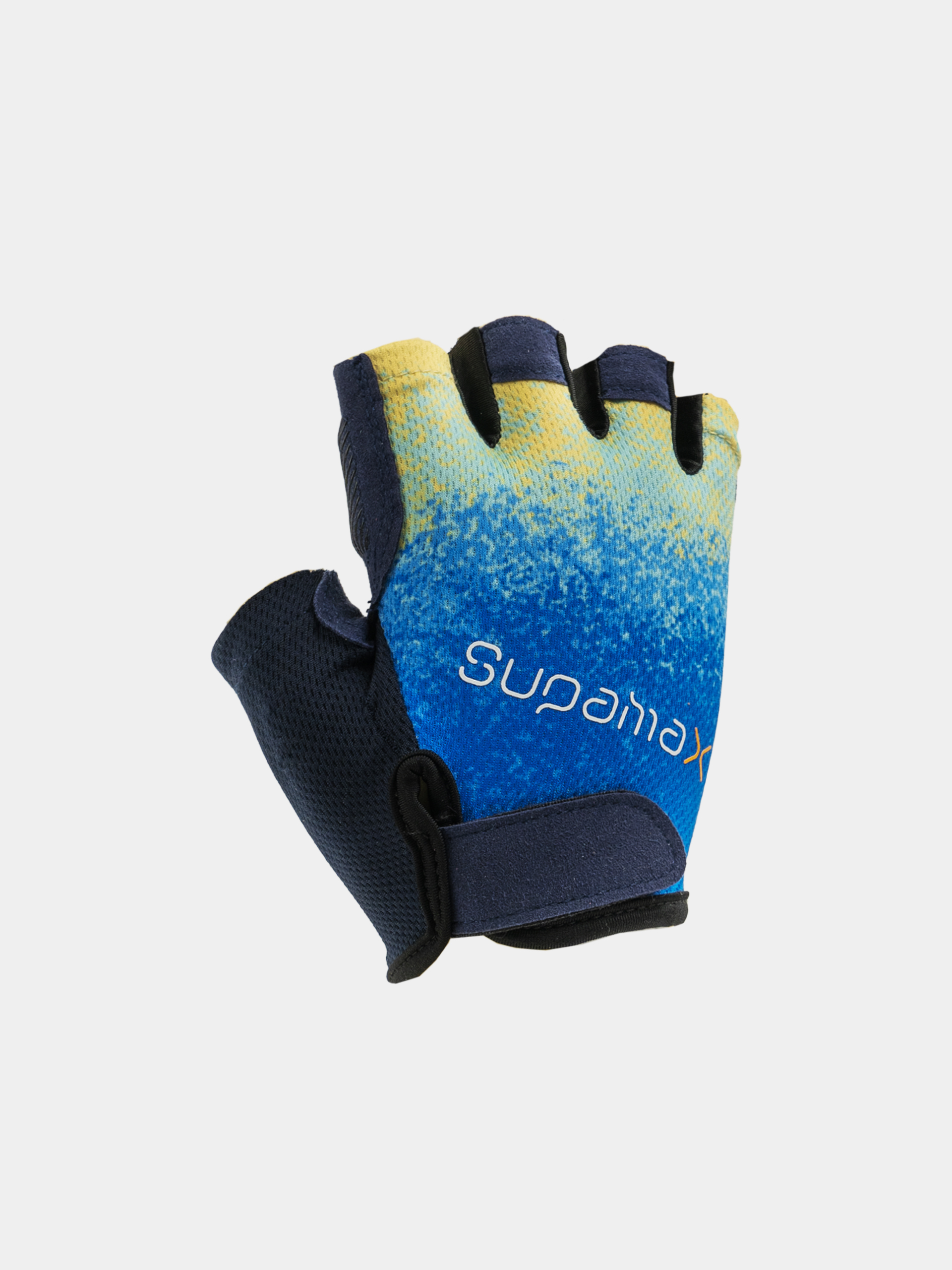 Gradient Half Finger Gel Pad Training Glove