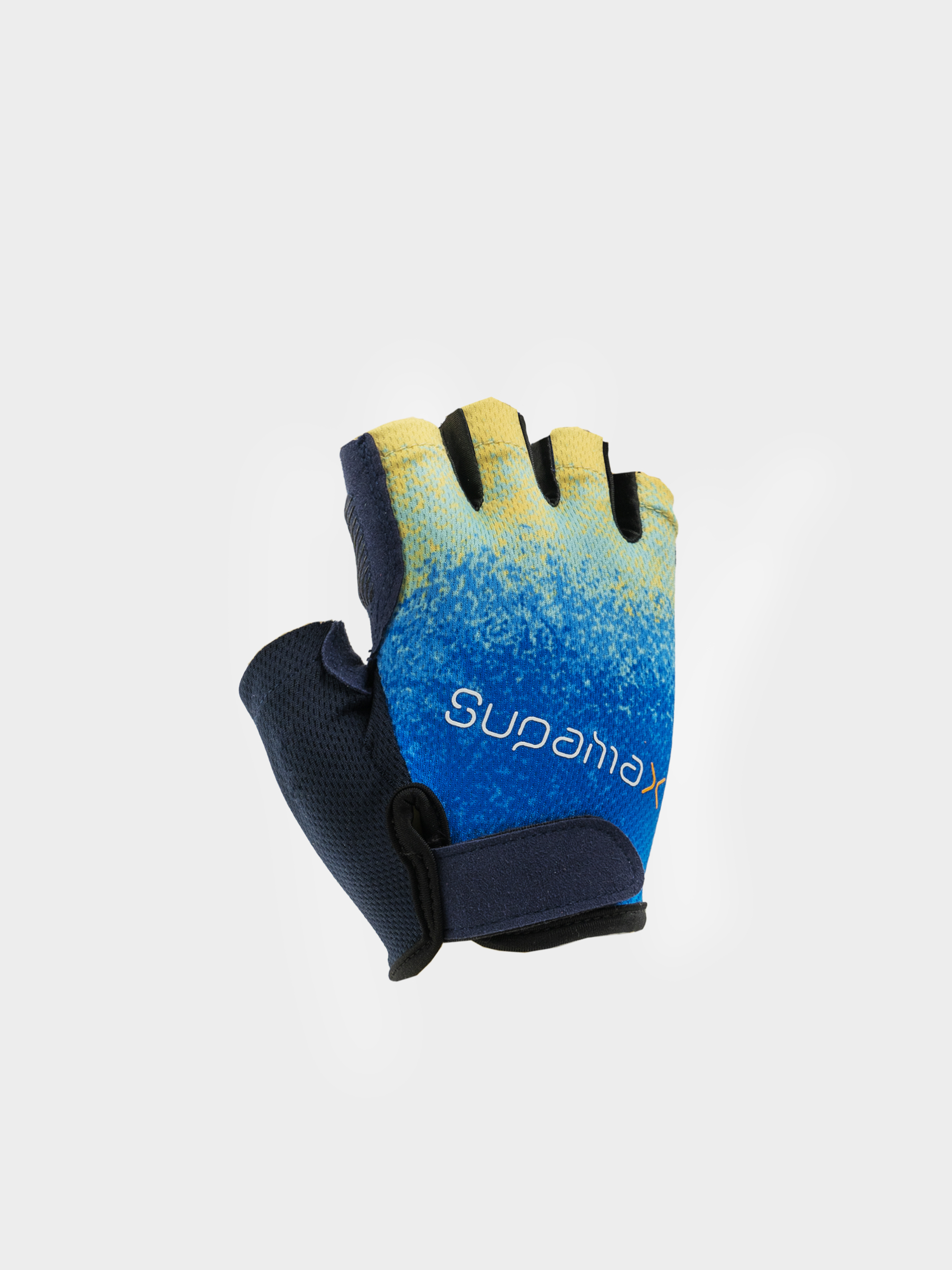 Kid's Gradient Half Finger Gel Pad Training Glove