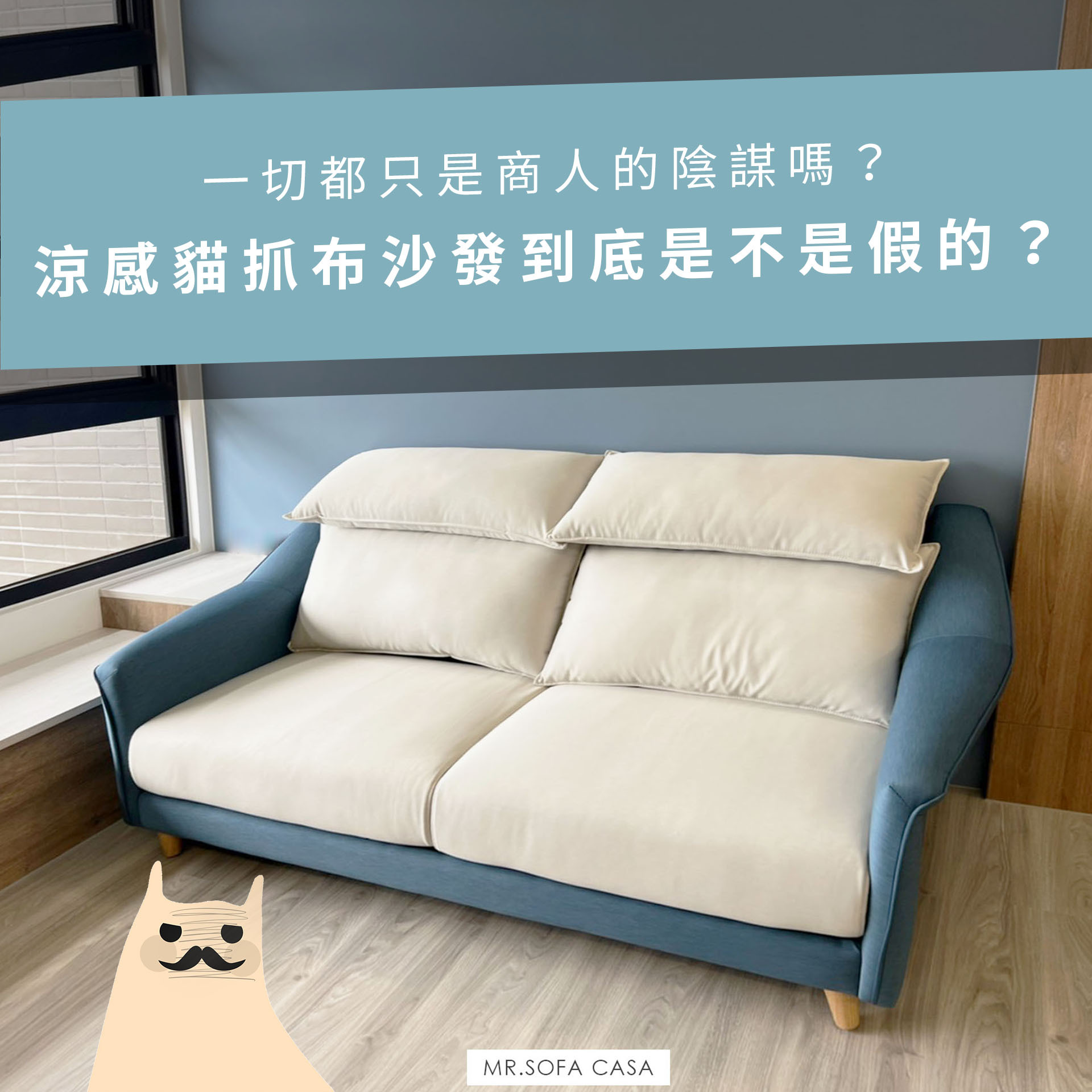 涼感貓抓布沙發到底是不是假的？一切都只是商人的陰謀嗎？