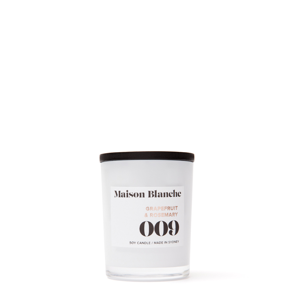 【Maison Blanche】009 葡萄柚＆迷迭香香氛蠟燭
