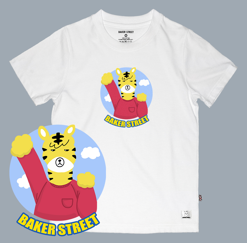 Tiger Alpaca 童裝短袖T恤