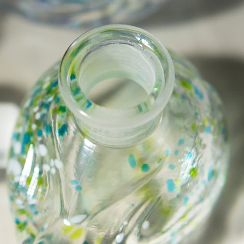 小鳥醬油瓶 綠色｜廣田硝子