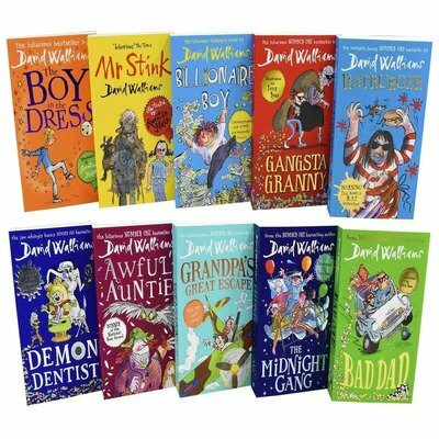Terrific Ten, The: Mega-Massive Box Set (10  books) (Paperback) (Tony Ross) ((No outerbox)David Walliams