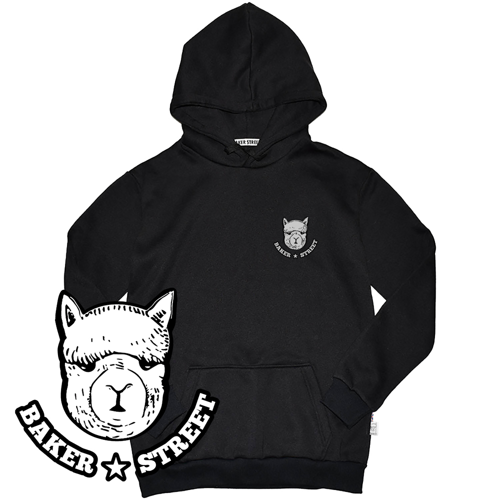 Stamp: BKSTalpaca 羊駝星星 高磅數長袖帽T