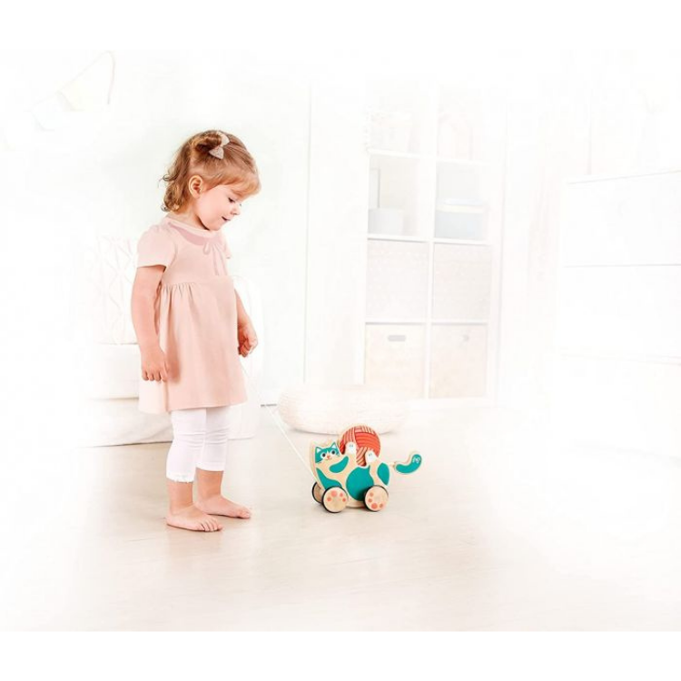 Hape Roll & Rattle Kitten, E0366