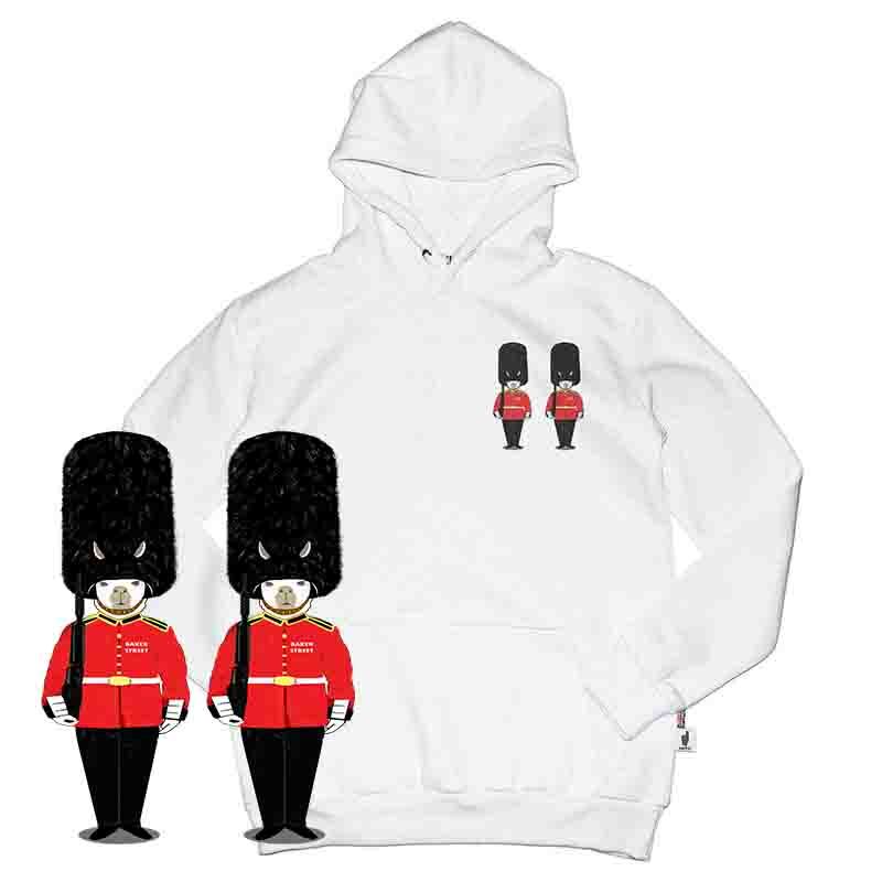 Little Stamp: Twin Alpaca Grenadier Guard 高磅數長袖帽T