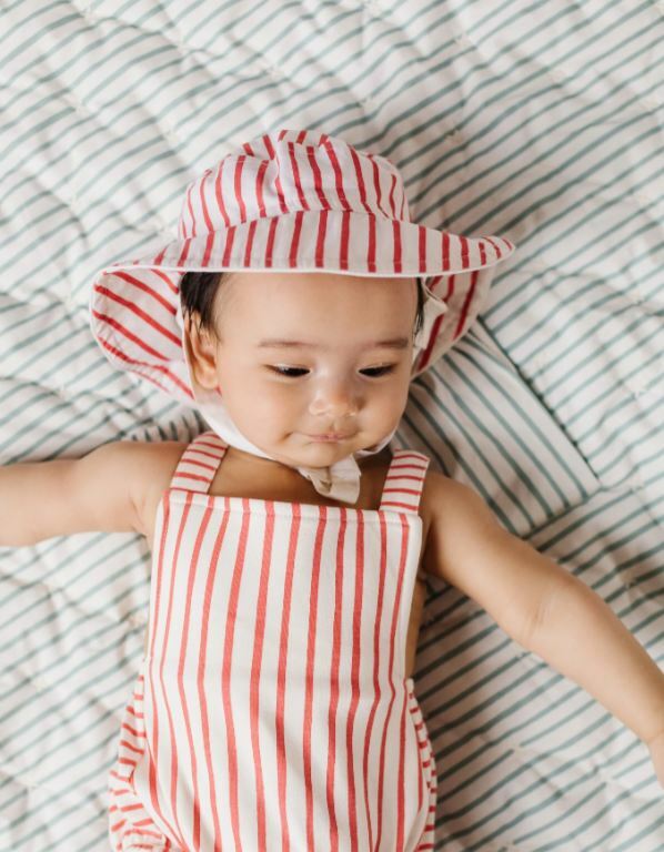 Pehr-Bucket Hat漁夫帽(Stripes Away Tomato)