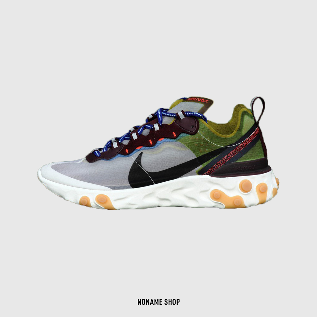 NIKE React Element 87 'Moss' 復古灰綠