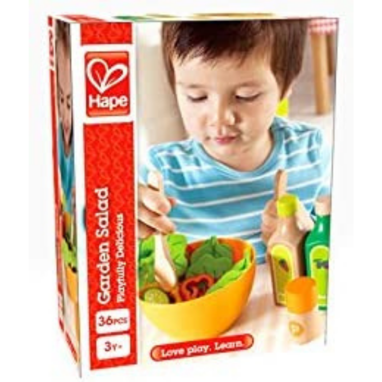 Hape Garden Salad Play Set, E3116