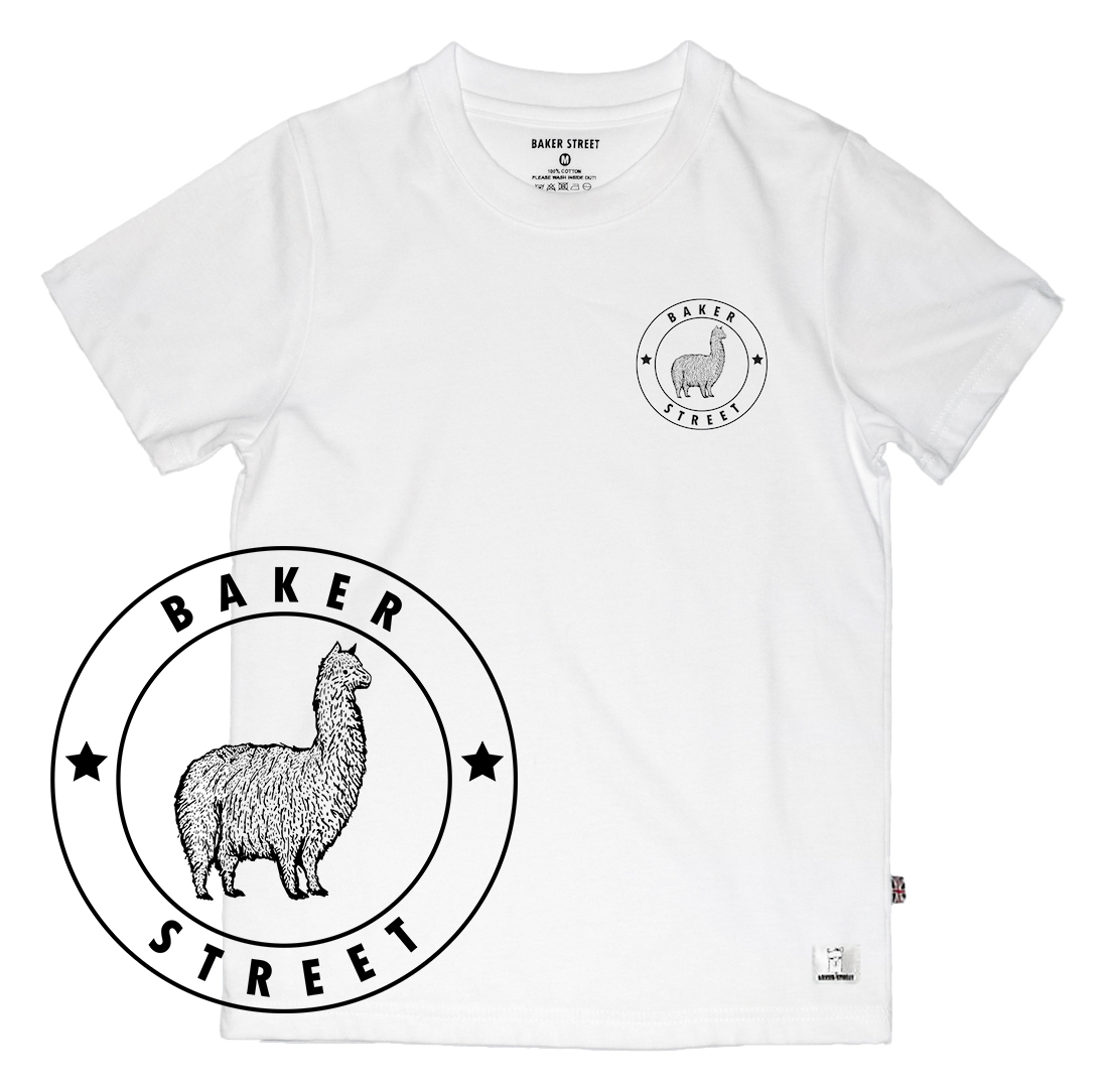 Alpaca Stamp-S 童裝短袖T恤