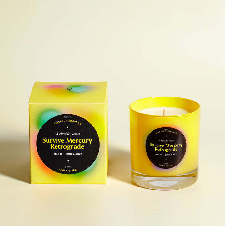 Birthdate Candles Survive 水星逆行蠟燭 香氛蠟燭 送禮 情人節 生日