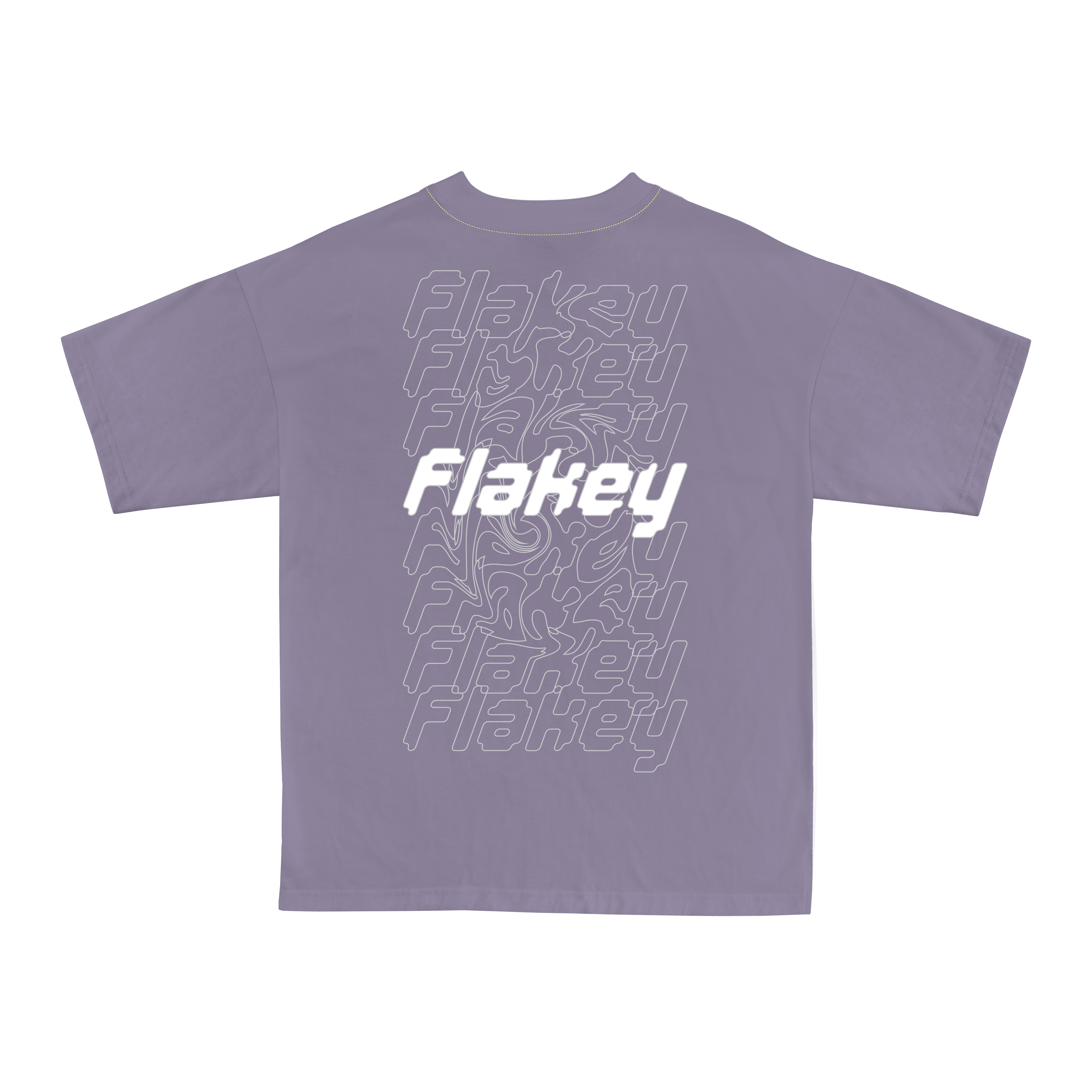 ON THE WAY Tee ( 紫 : Oversize )