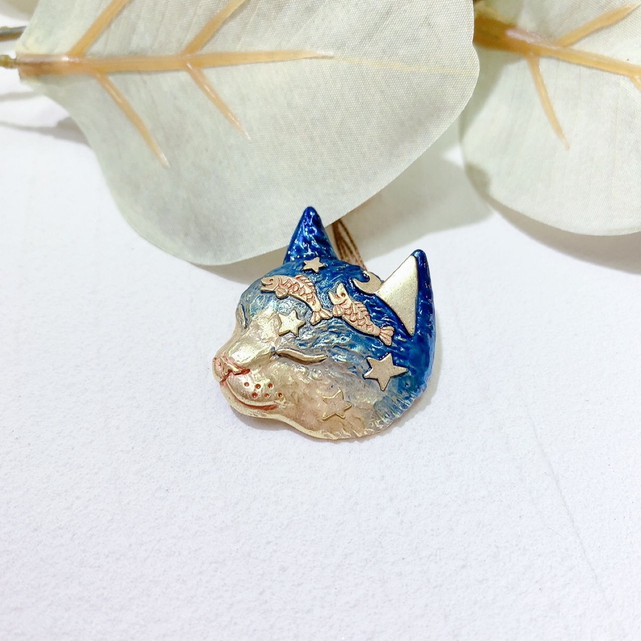 Palnart Poc 夢境中的貓咪心口針