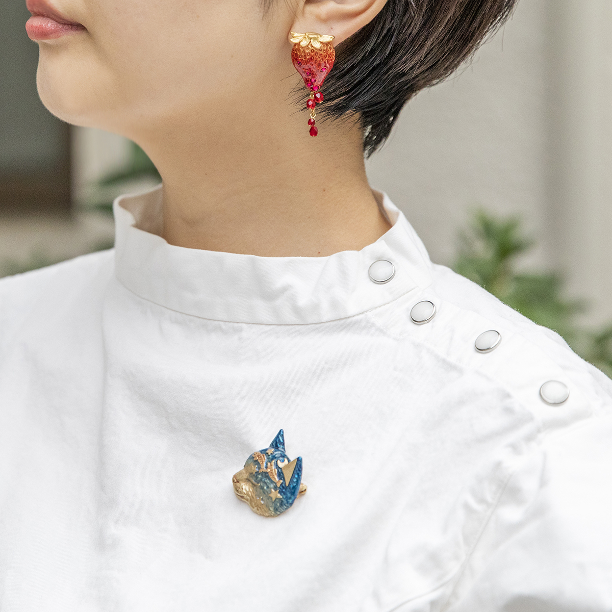 Palnart Poc 夢境中的貓咪心口針