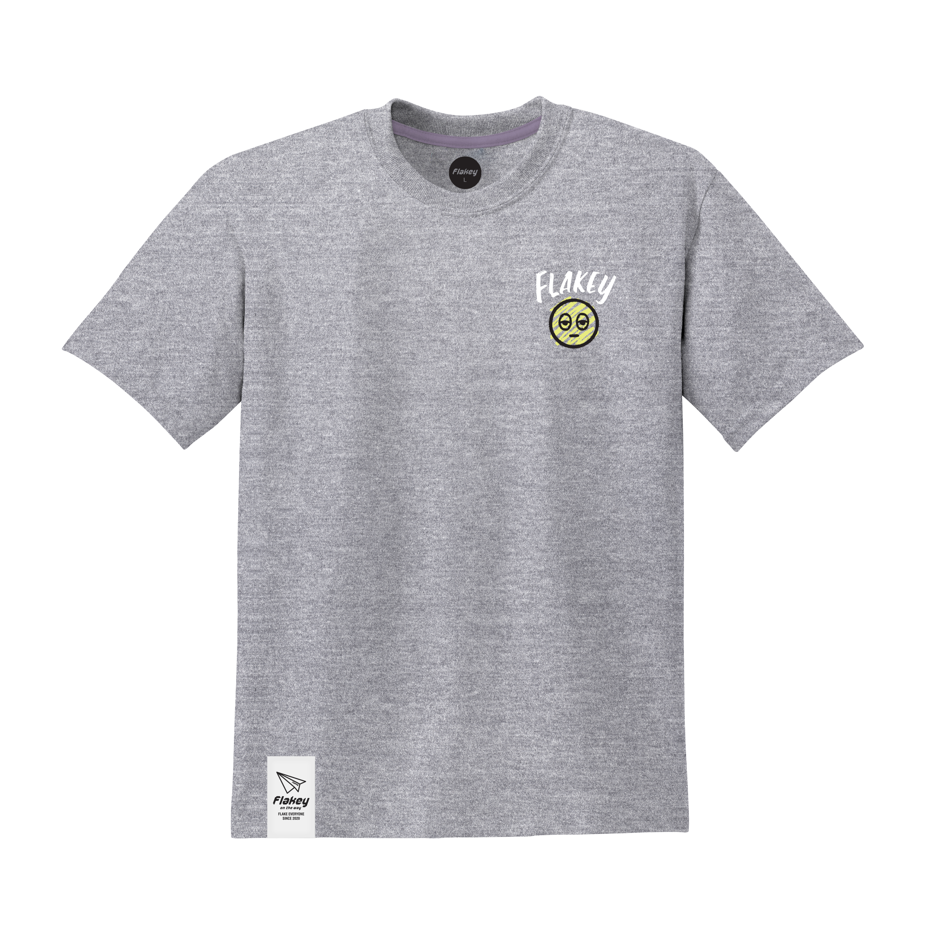 NOT A GOOD DAY Tee ( 灰 : Basic Cut )