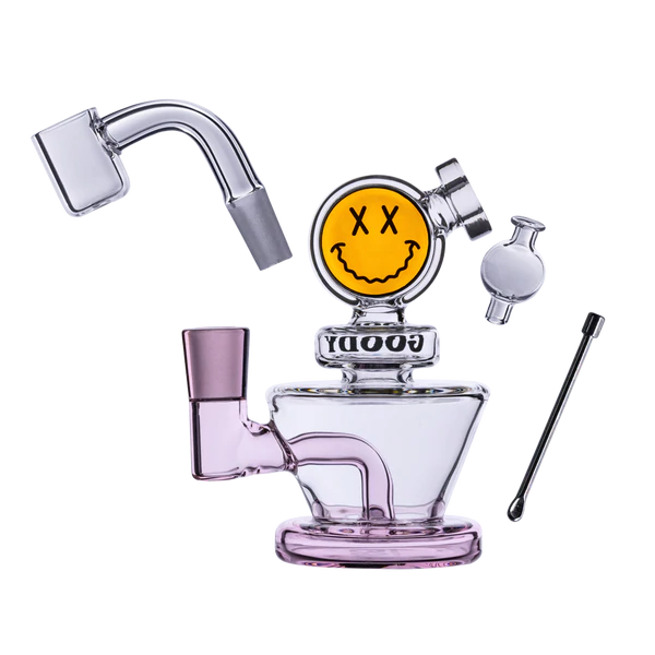 BIG FACE MINI RIG 4-PIECE KIT BY GOODY GLASS