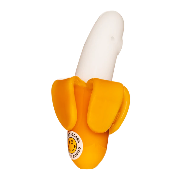 BANANZA HAND PIPE BY GOODY GLASS