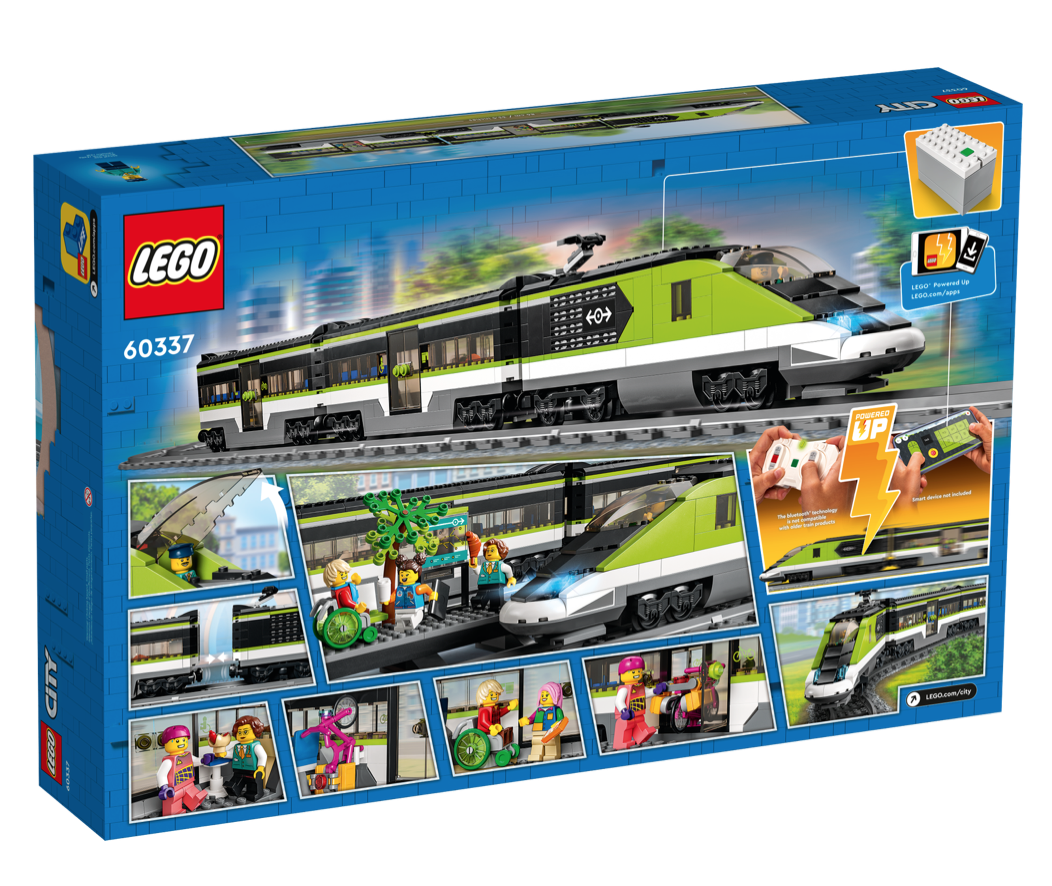 [飛米樂高積木磚賣店] LEGO 60337 City-特快客運列車(6/1開賣)