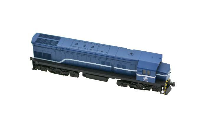 鐵支路 NR1004 N規 R100 柴油車.藍