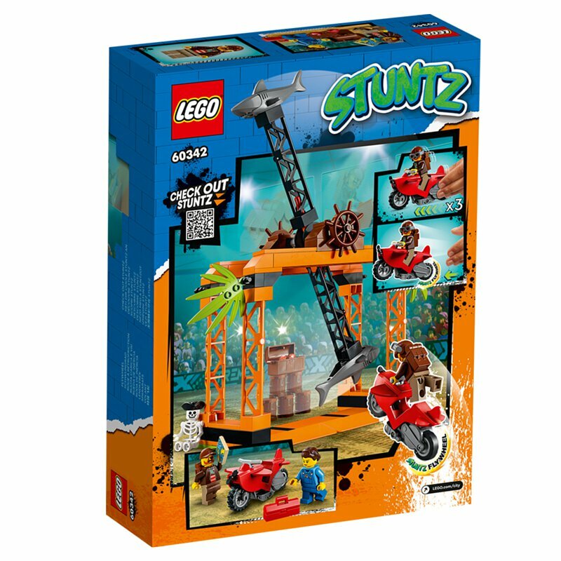 [飛米樂高積木磚賣店] LEGO 60342 City-鯊魚攻擊特技挑戰組(6/1開賣)