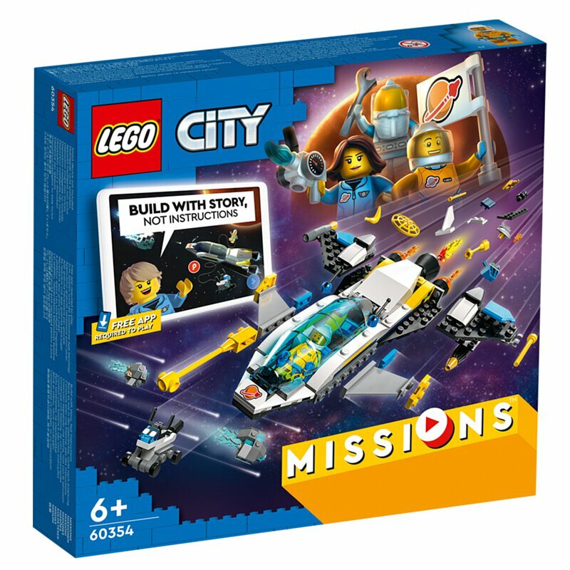 [飛米樂高積木磚賣店] LEGO 60354 City-火星太空船探測任務(6/1開賣)