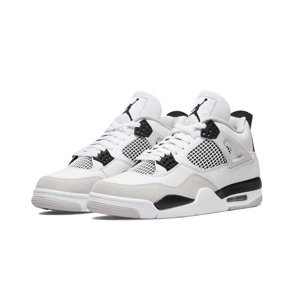 Air Jordan 4 Retro Military Black 灰白 水泥 DH6927-111