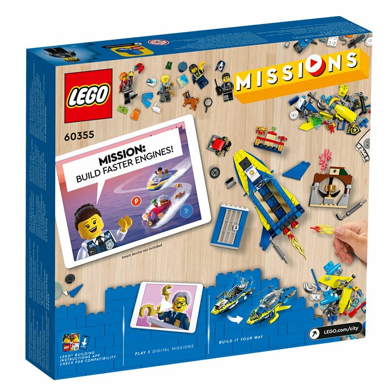 [飛米樂高積木磚賣店] LEGO 60355 City-水上警察偵察任務(6/1開賣)