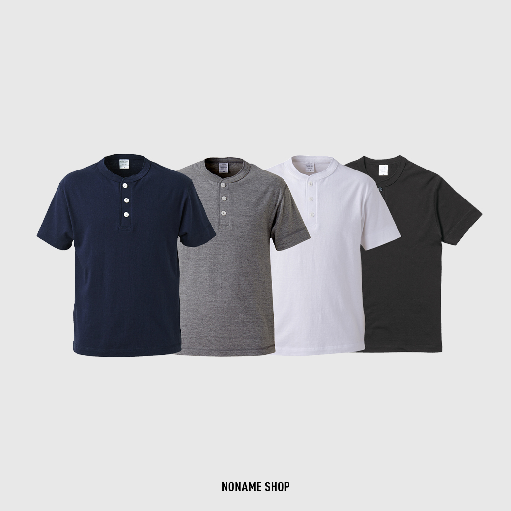 UNITED ATHLE UA 5.6oz 短袖 亨利tee 四色T恤 短Tee