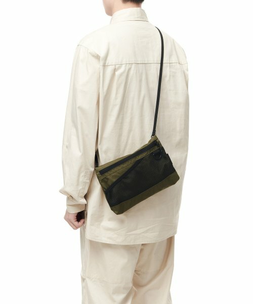 Snow Peak 雪諾必克 Everyday Use 尼龍 網眼 側背包 軍綠 AC-21AU417BR