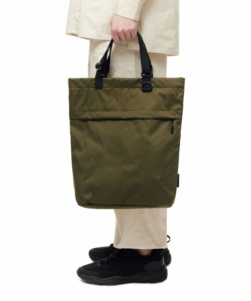 Snow Peak 雪諾必克 Everyday Use 尼龍 網眼 手提托特包 軍綠 AC-21AU414BR