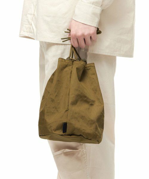 Snow Peak 雪諾必克 X-Pac 尼龍 束繩袋  防水 咖啡色 UG-876BR