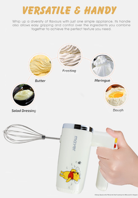 Disney x Mayer Everyday with Pooh Hand Mixer MMHM3088-PH
