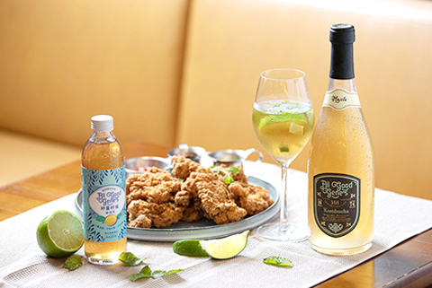 Allgoodgenes-好菌-康普茶-kombucha-檸檬-薄荷-氣泡飲-餐廳-推薦