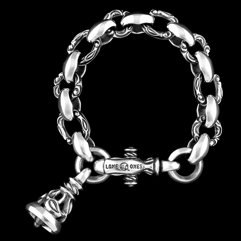 MF Crane Bracelet Short with 1 Crane Bell Medium