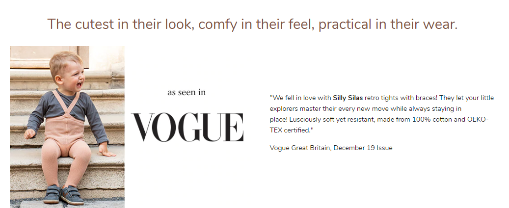 VOGUE雜誌報導-來源於Silly Silas Website