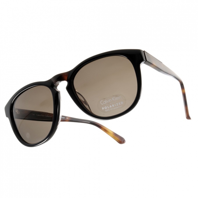 【Calvin Klein】CA7905SP 001 名品時尚潮流百搭偏光款 圓框太陽眼鏡