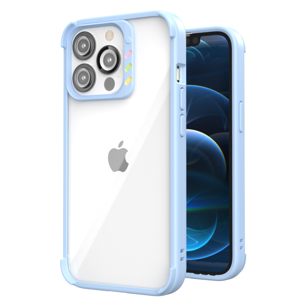 【JTLEGEND】iPhone 13 Pro Hybrid Cushion QCam 軍規防摔殼 (6.1