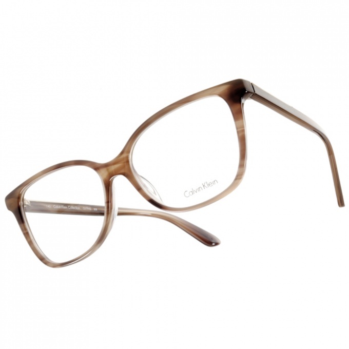 【Calvin Klein】CA7945 205 優雅簡約貓眼框光學眼鏡