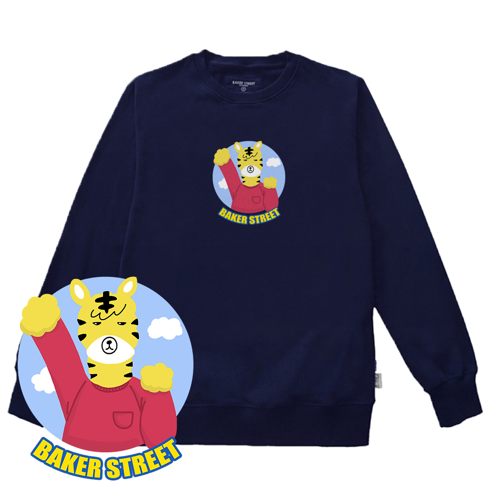 Tiger Alpaca 高磅數長袖圓T