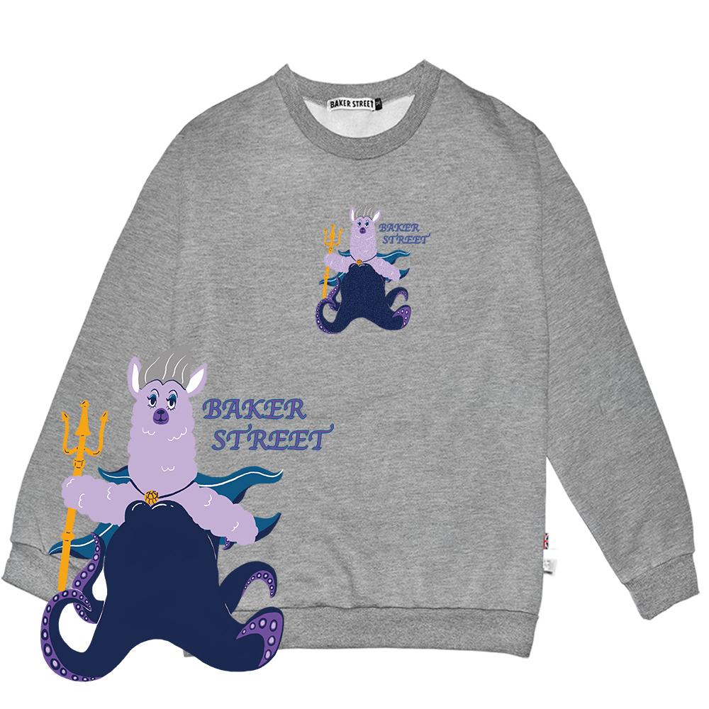 Ursulama 烏蘇駝 高磅數長袖圓T