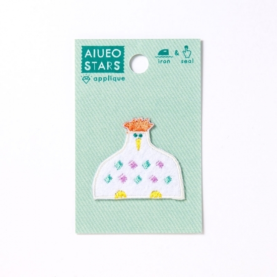 AIUEO STARS 系列燙貼 /mochidori / AIUEO / JAPAN