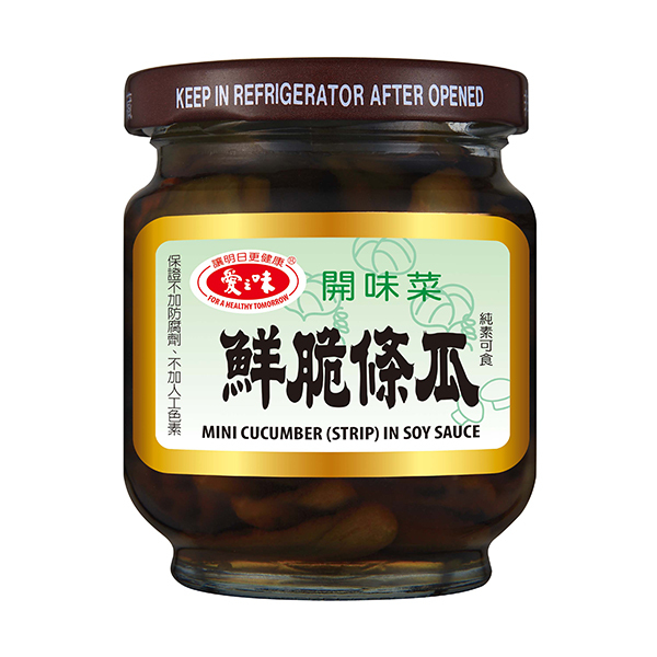 【愛之味】鮮脆條瓜 180g