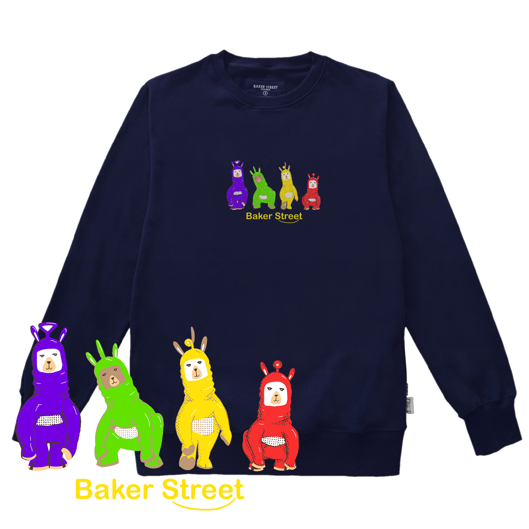 Teletupacas 天線寶駝 高磅數長袖圓T