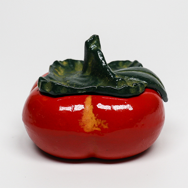 【岩戶鑄工所】柿 朱肉印泥盒