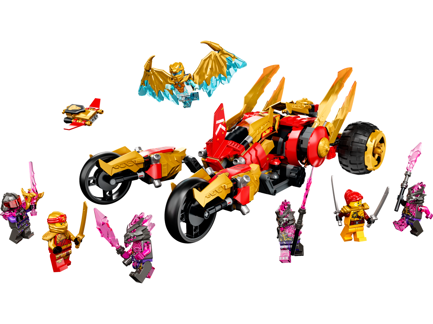 LEGO 71773 Kai’s Golden Dragon Raider - Kai 的金龍重擊車 (Ninjago)