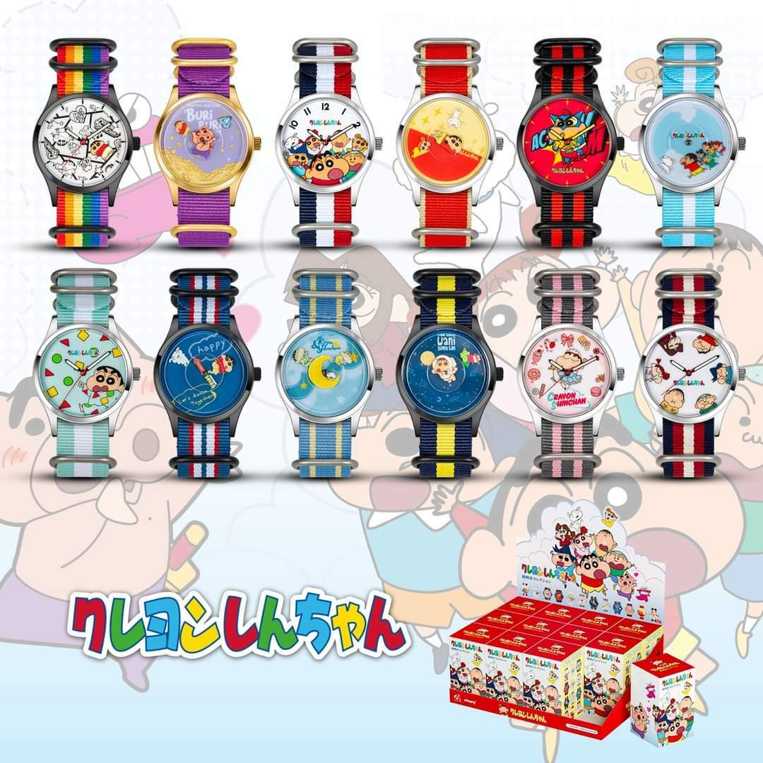 蠟筆小新手錶盲盒系列