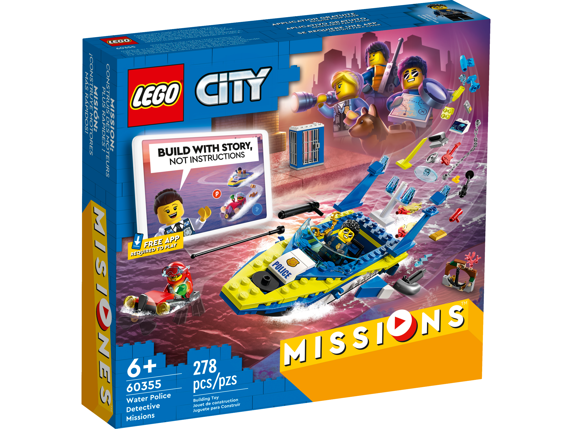 LEGO 60355 Water Police Detective Missions 水上警察偵查任務 (City)