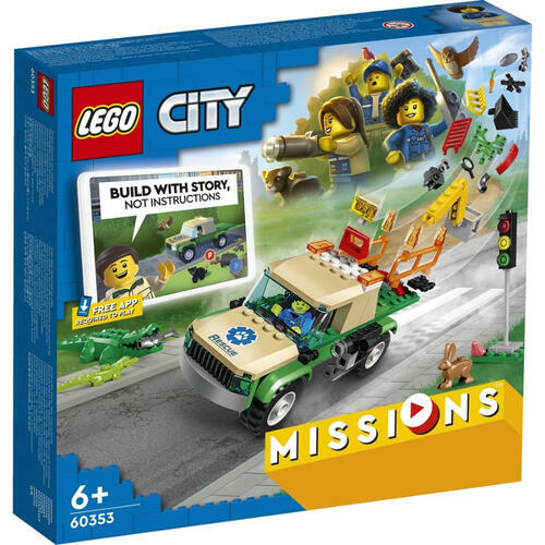LEGO 60353 Wild Animal Rescue Missions 野生動物救援任務 (City)