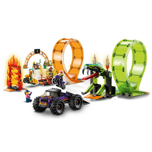 LEGO 60339 Double Loop Stunt Arena 雙環特技場 (City)